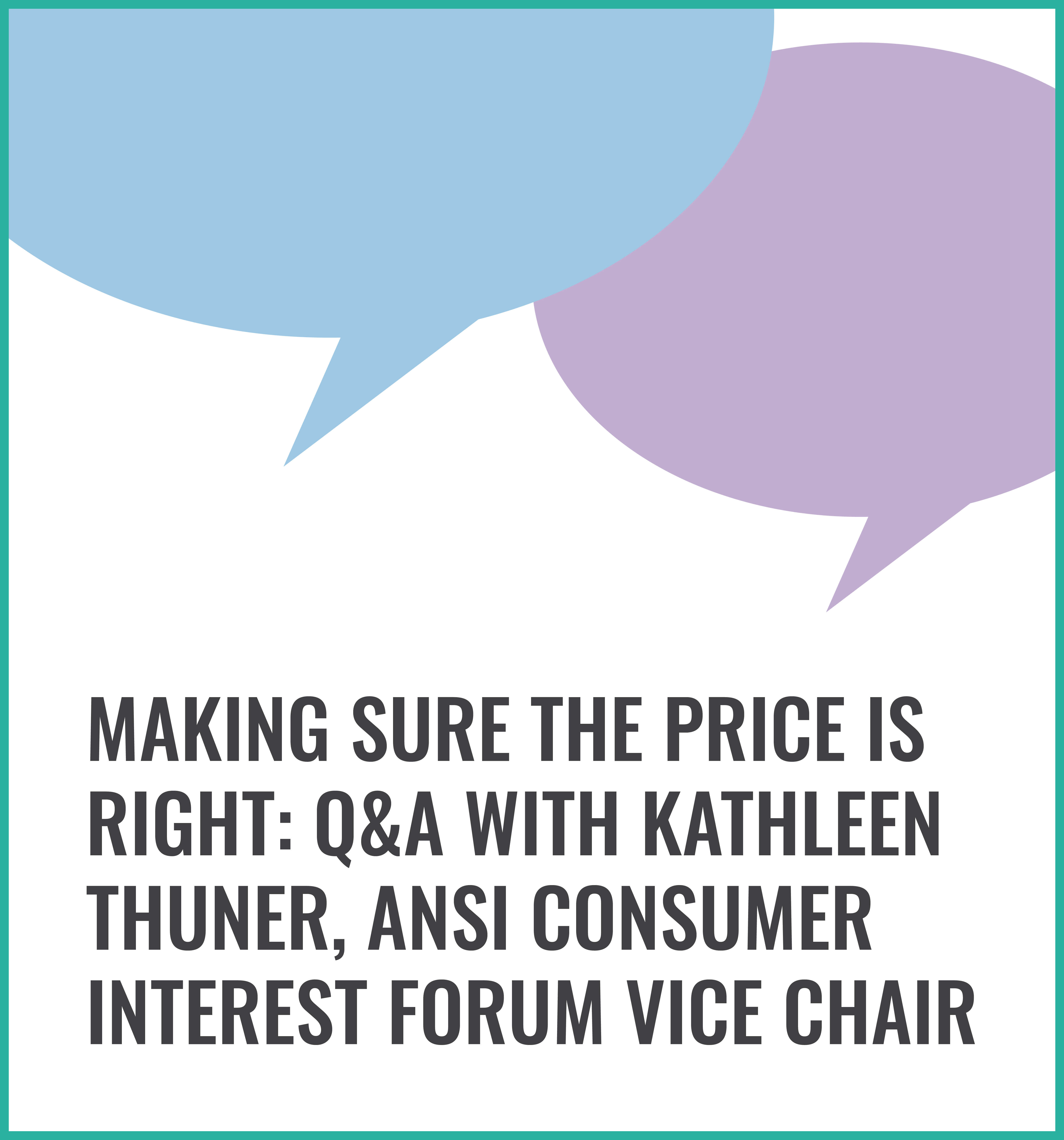 Infographic for consumer QA