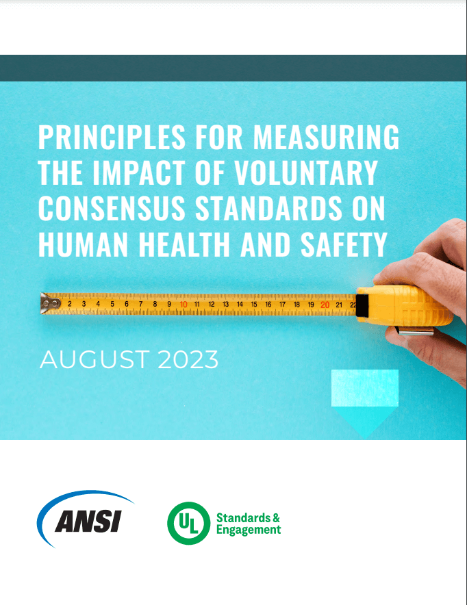 Measuring the Impact of Standards report cover