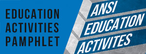 ANSI Education Activities Pamphlet banner