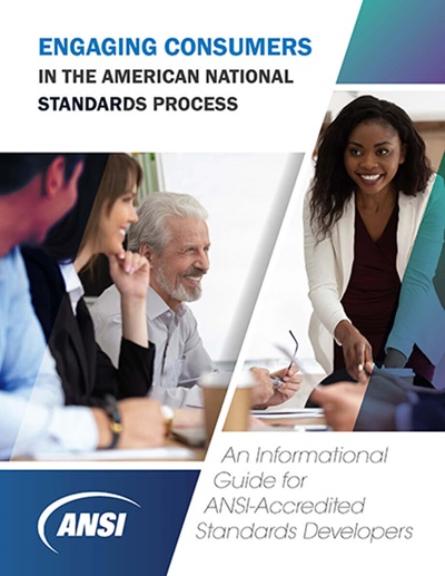 Cover of ANSI guide to Engaging Consumers in the American National Standards Process