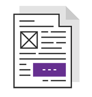 Illustration of a document