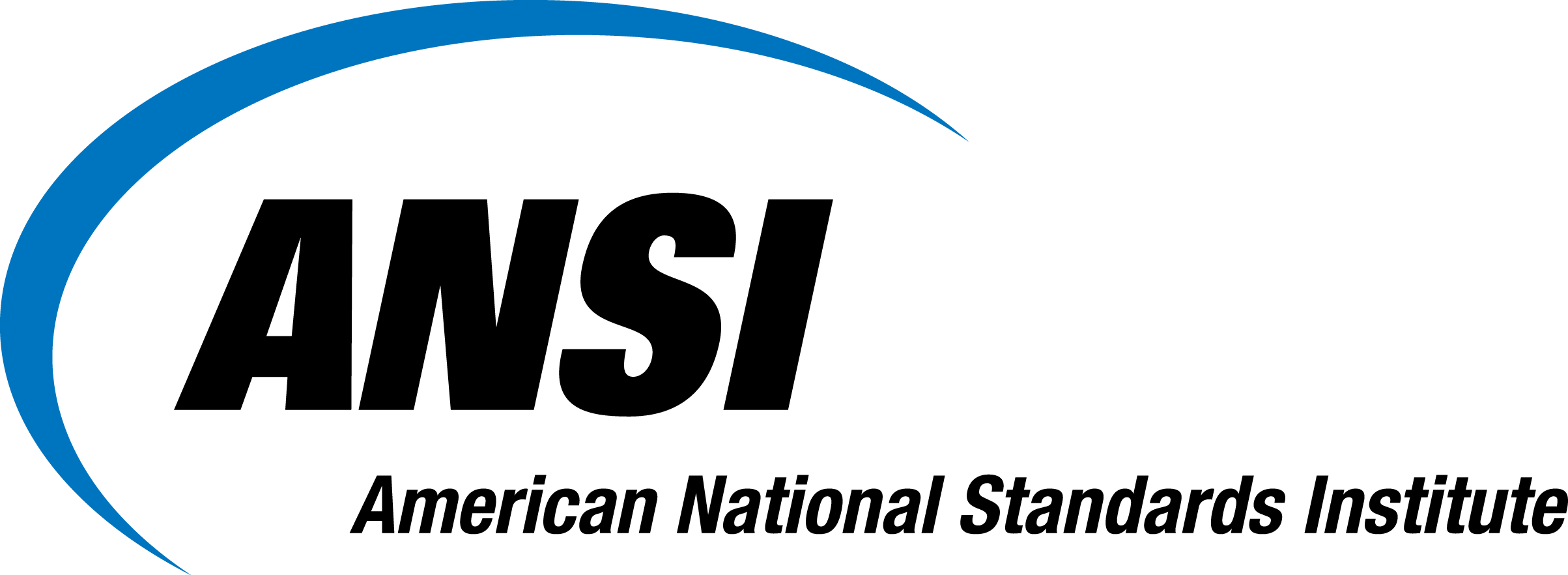 Logo of the American National Standards Institute ANSI