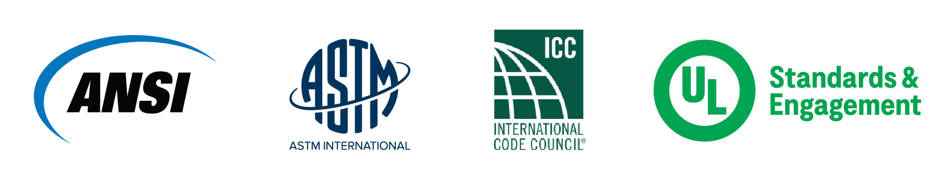 Logos of ANSI Consumer Fund supporters as of July 2026