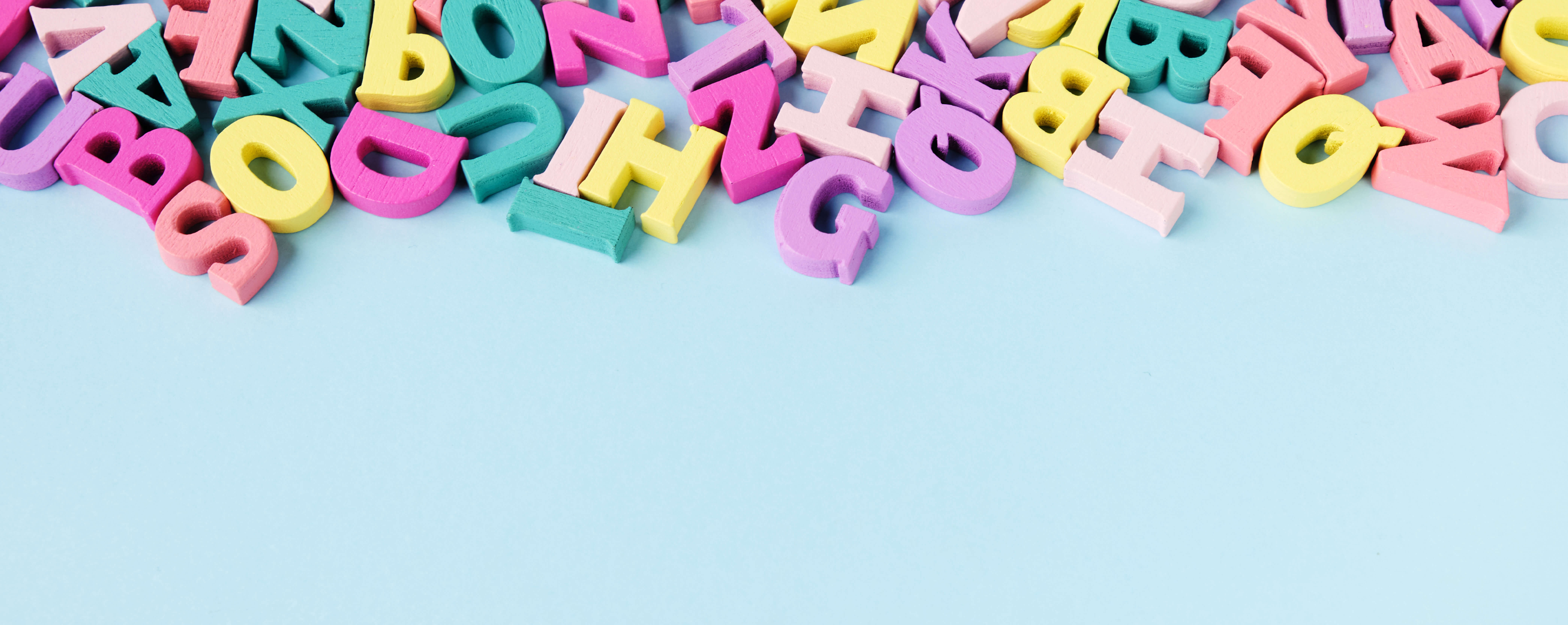 alphabet glossary 