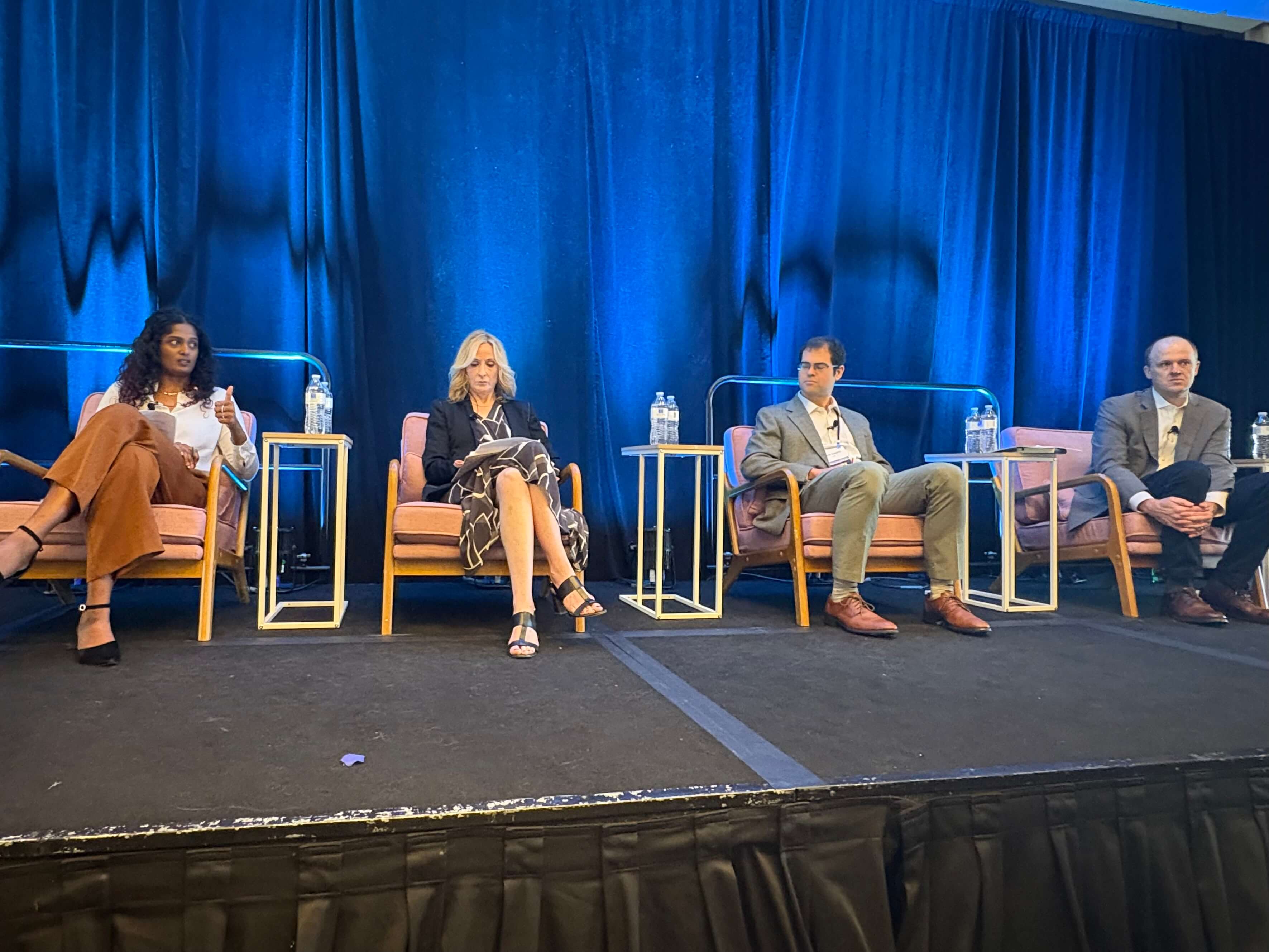 AI panel on stage